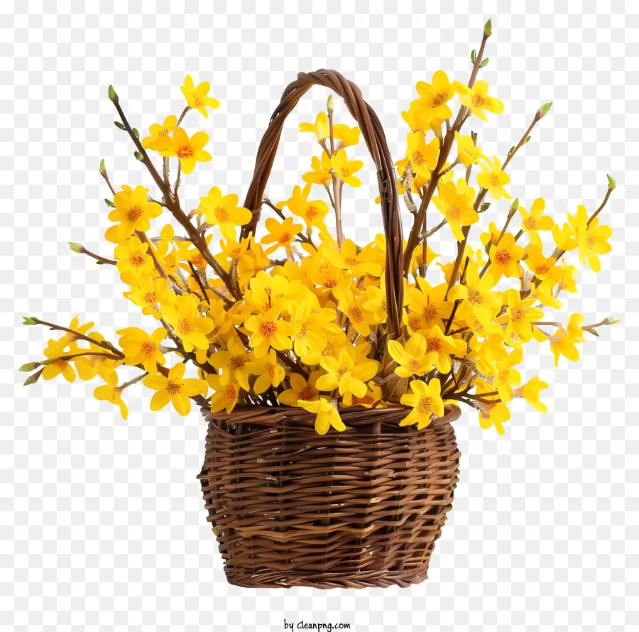 Flor De Forsythia，Flor De Primavera PNG