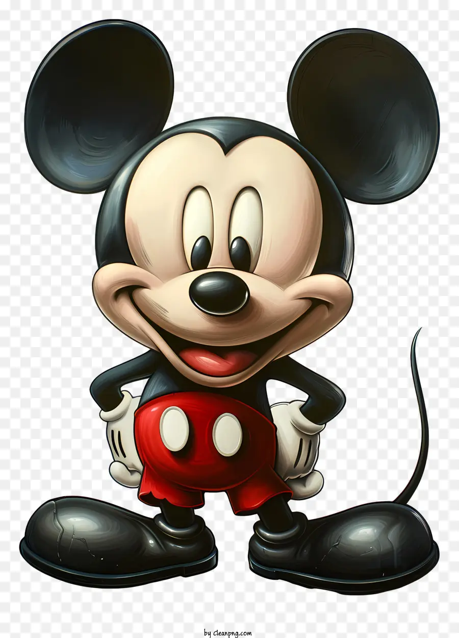 Mickey，Ratón De Dibujos Animados PNG