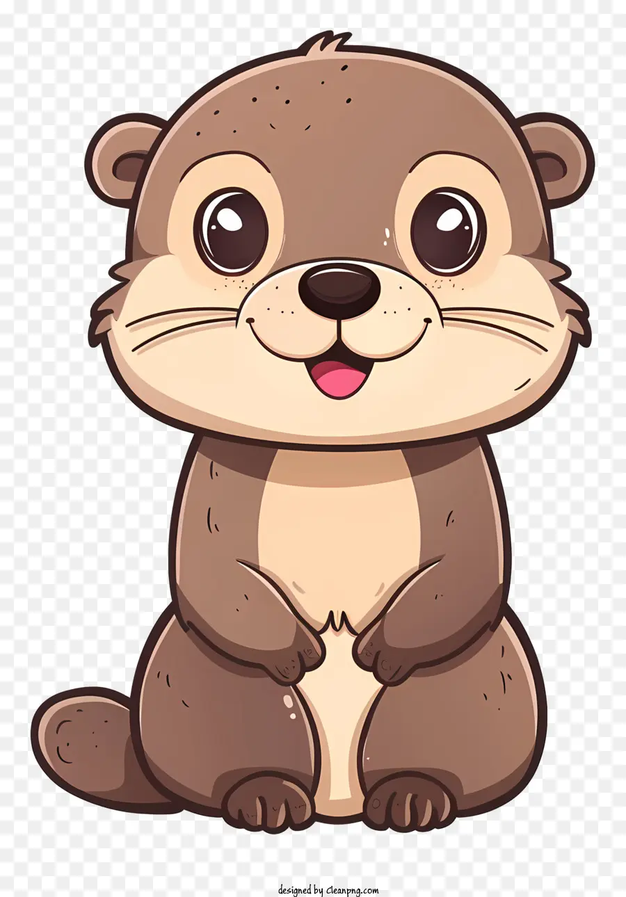 La Nutria，Lindo Animal PNG