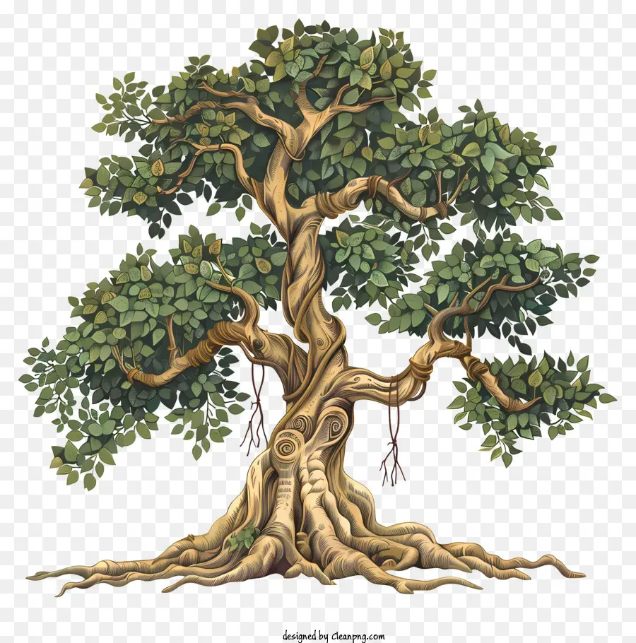 árbol Bodhi，Viejo árbol PNG