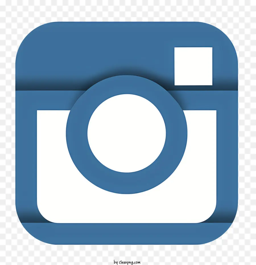 Instagram，Cámara Azul PNG