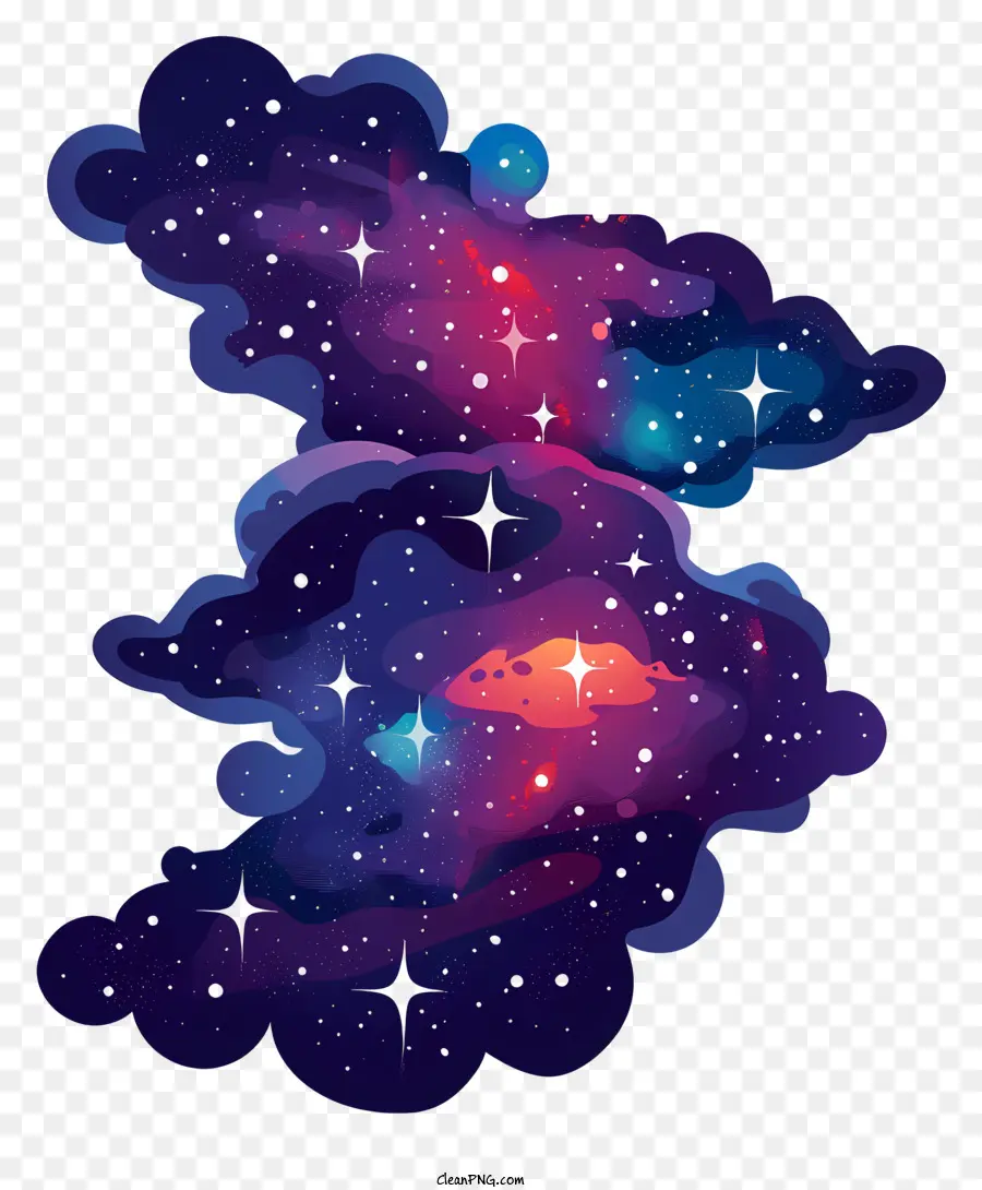 Nebulosas，Galaxia PNG