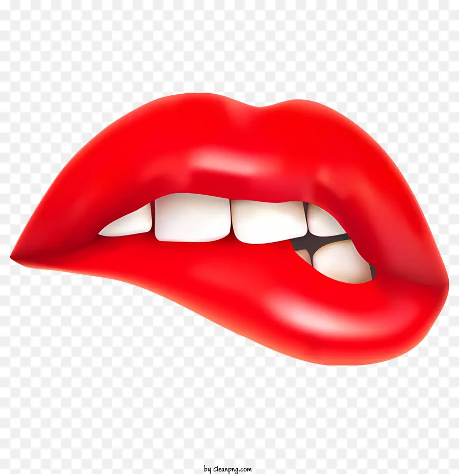 Emoji，El Lápiz Labial Rojo PNG