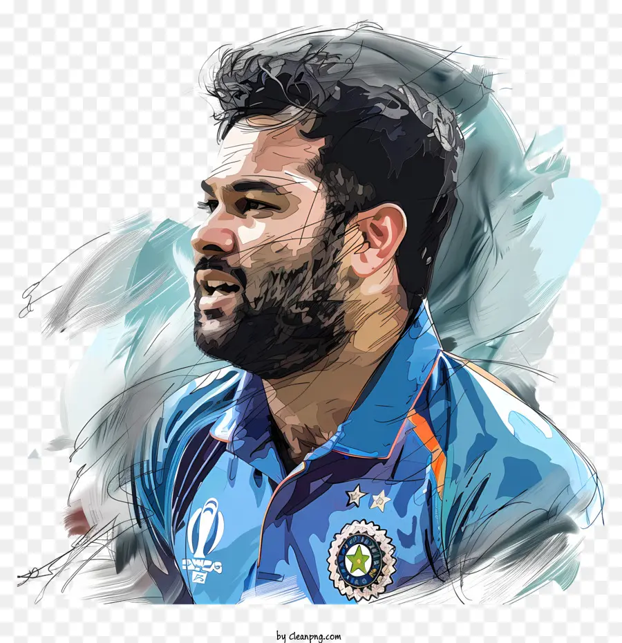 Rohit Sharma，Jugador De Críquet PNG