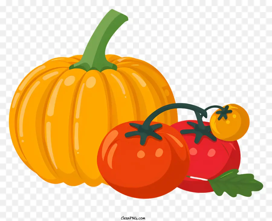 Tomates De Calabazas，Frutas PNG