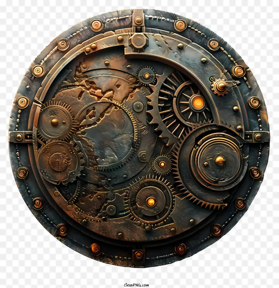 Steampunk，Engranaje Steampunk PNG