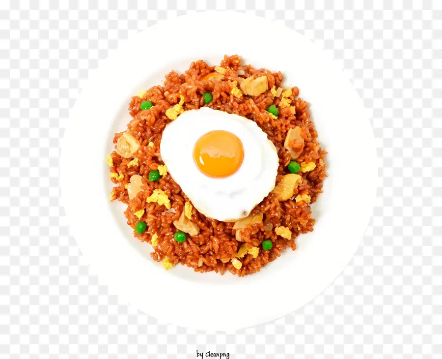 Huevo，Arroz Frito PNG