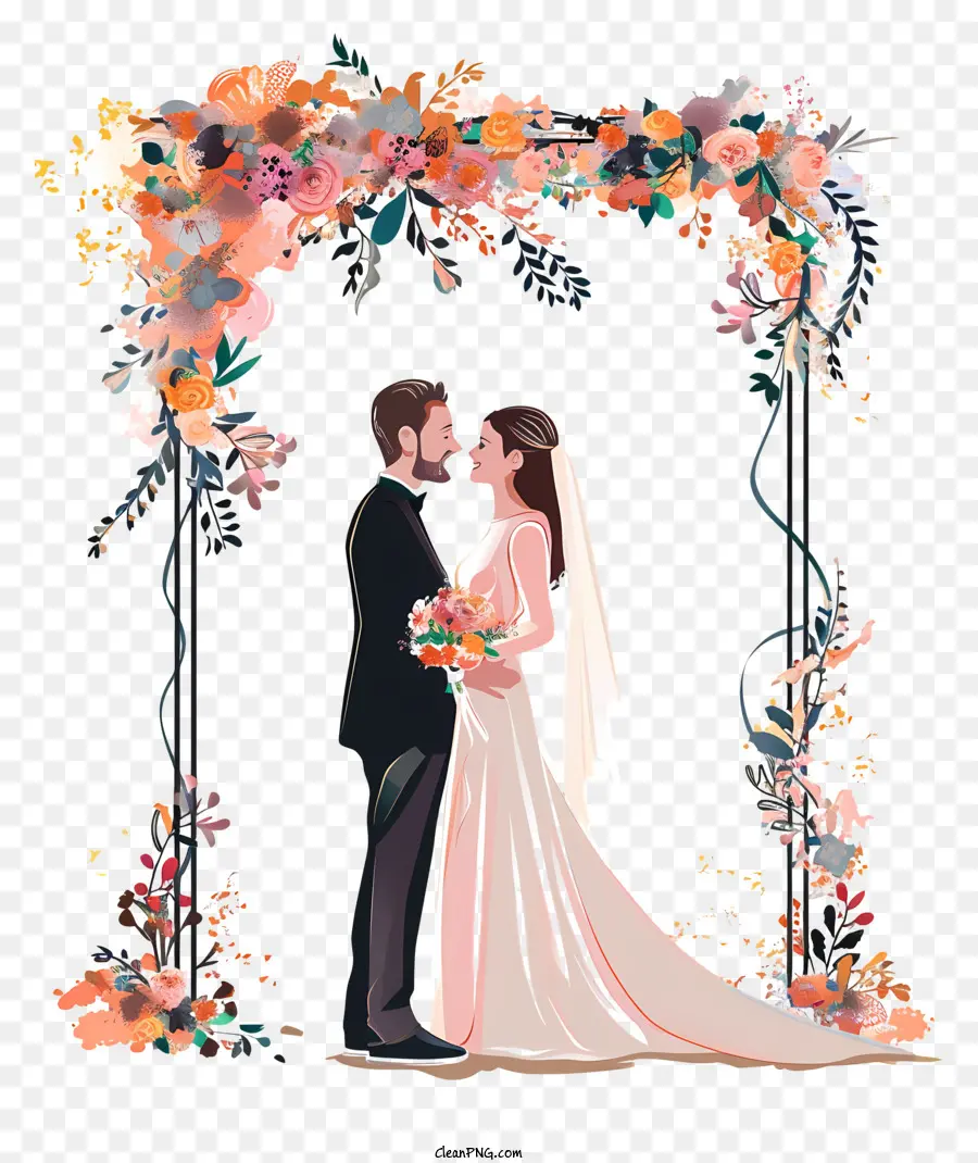 La Novia Y El Novio，La Boda PNG