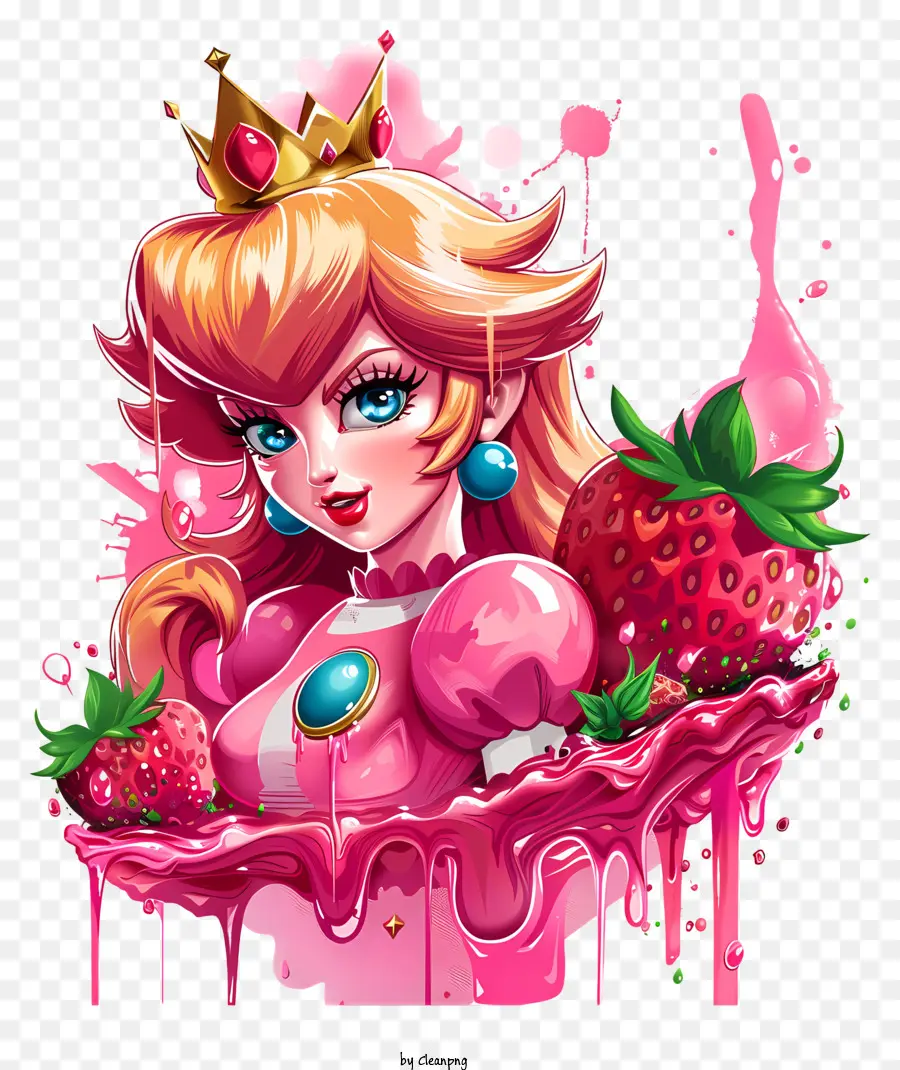 La Princesa，La Princesa Peach PNG