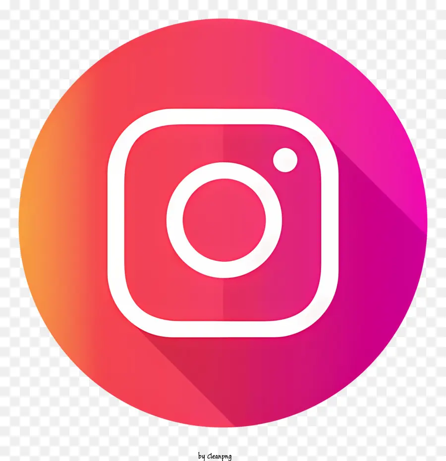 Instagram，Plana Círculo PNG