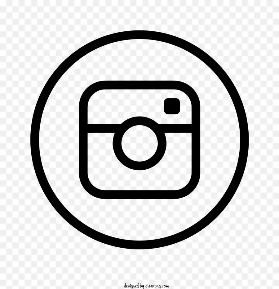 Instagram，Minimalistic PNG