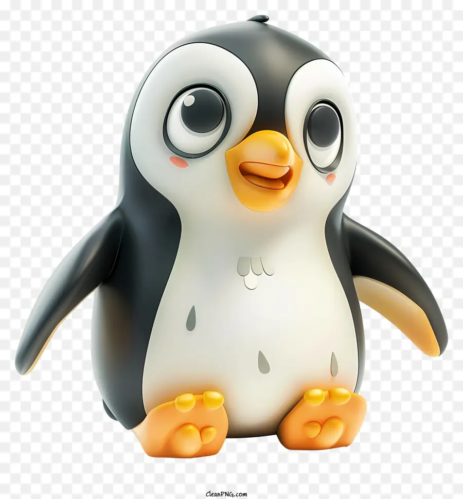 Pingüino，Lindo PNG