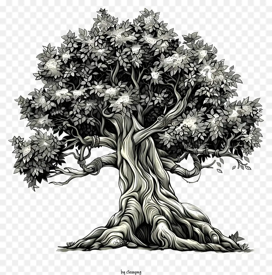 árbol Bodhi，árbol Antiguo PNG