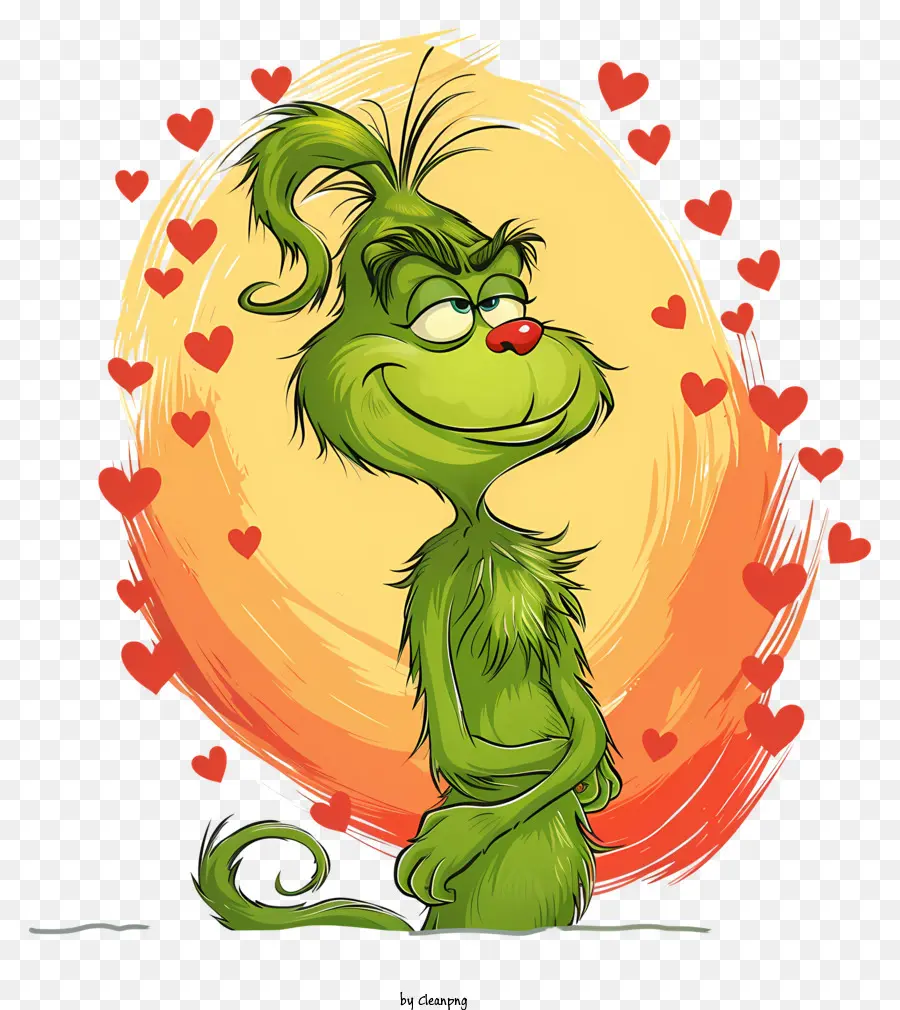 Grinch，El Amor PNG