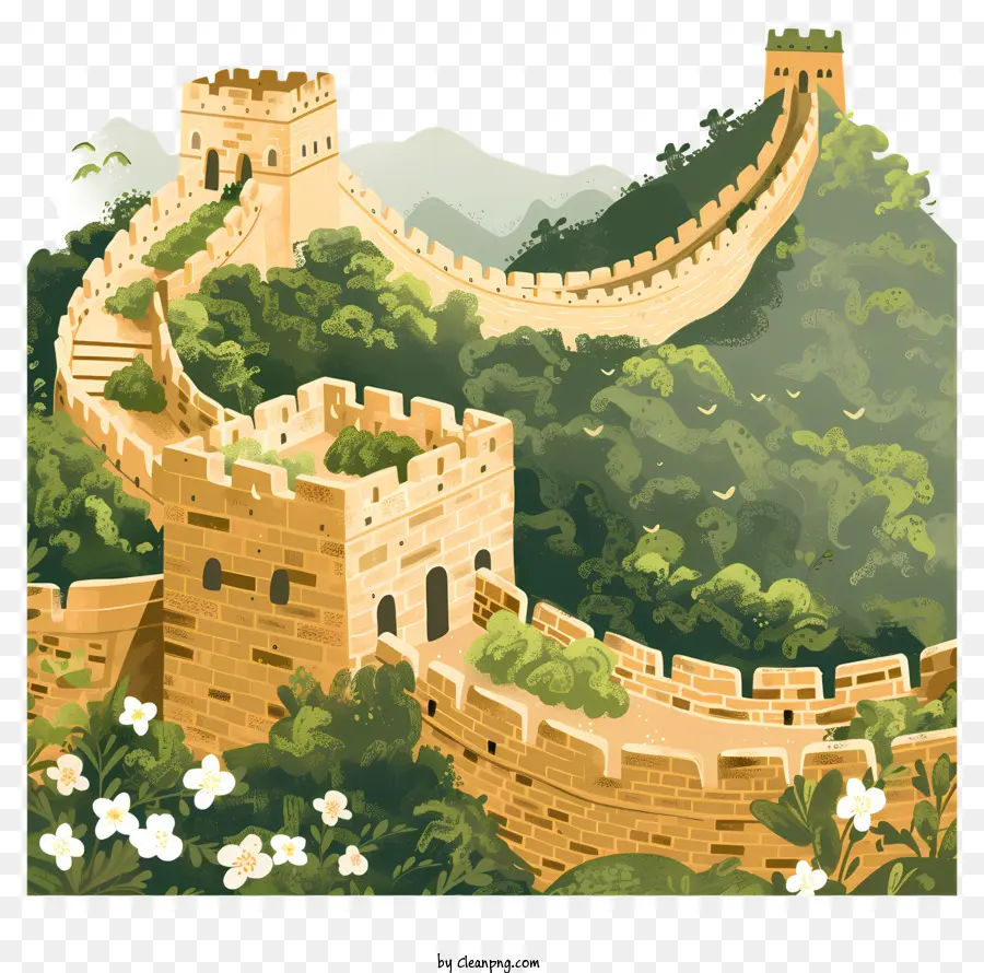 La Gran Muralla De China，La Gran Muralla PNG