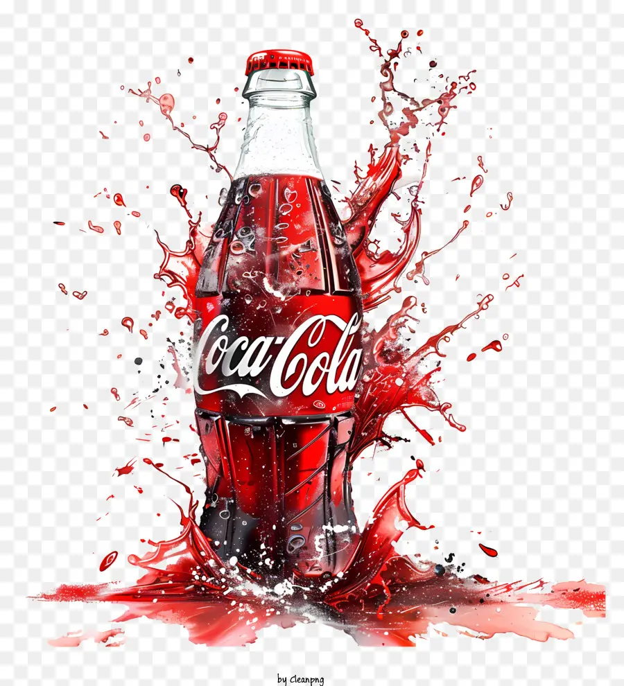 Coca Cola，Derramado PNG