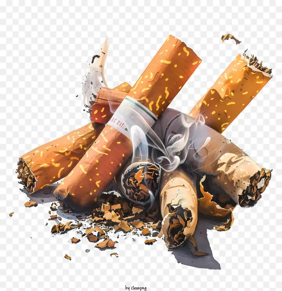 Derribar El Tabaco，Los Cigarrillos PNG