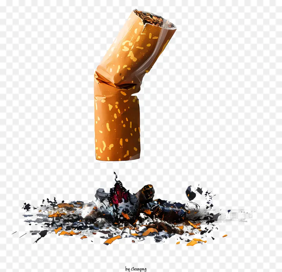 Derribar El Tabaco，Colilla De Cigarrillo PNG