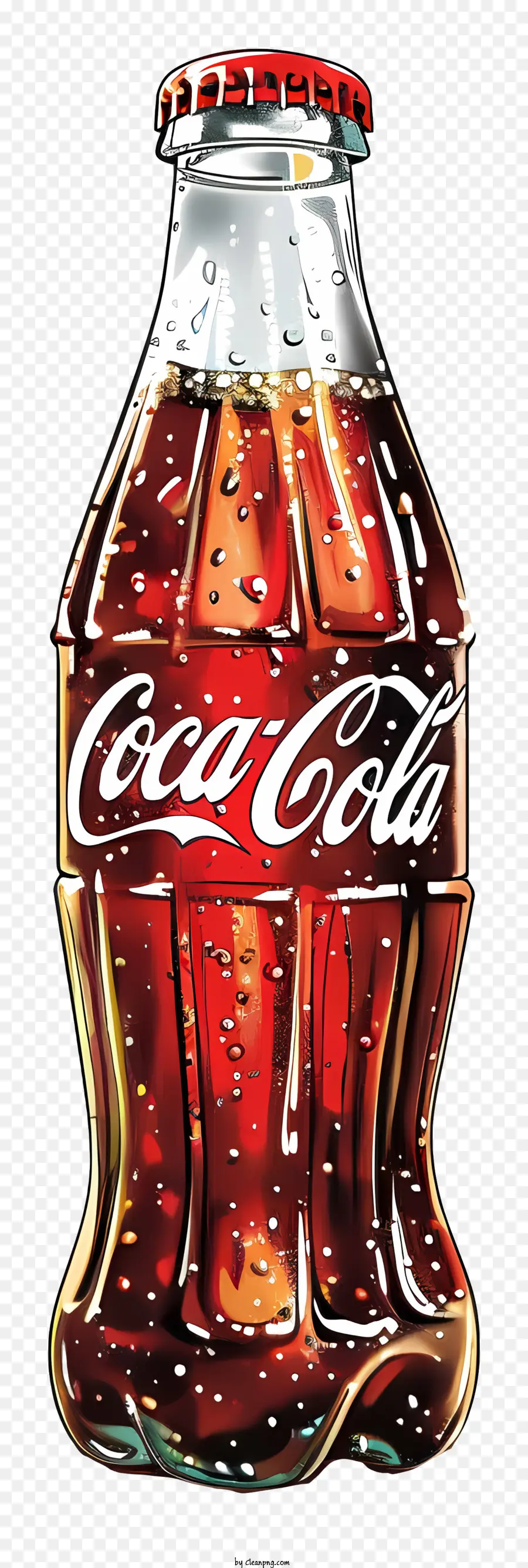 Coca Cola，Líquido Rojo PNG