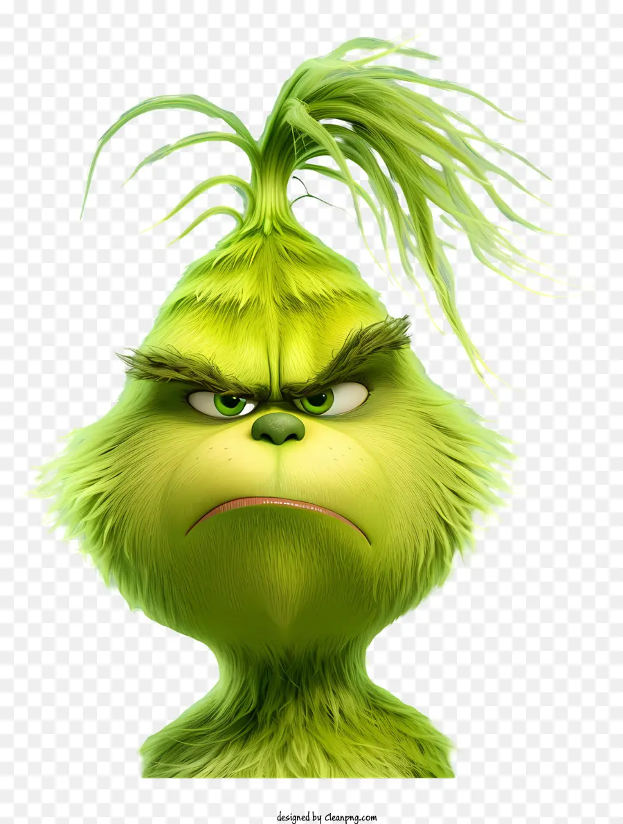 Grinch，Enojado PNG