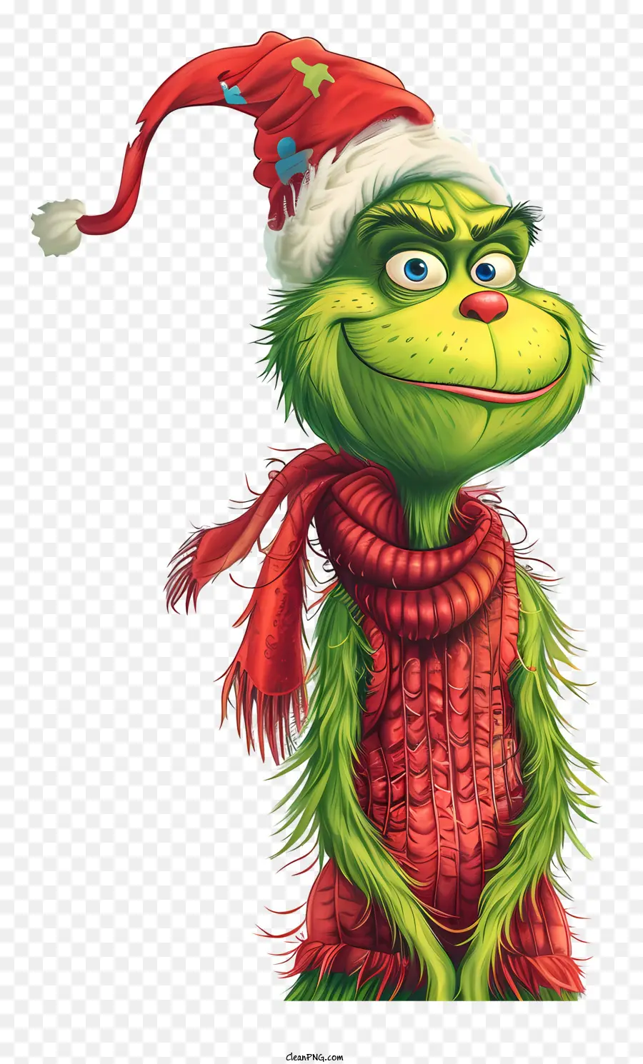 Grinch，Criatura Verde PNG