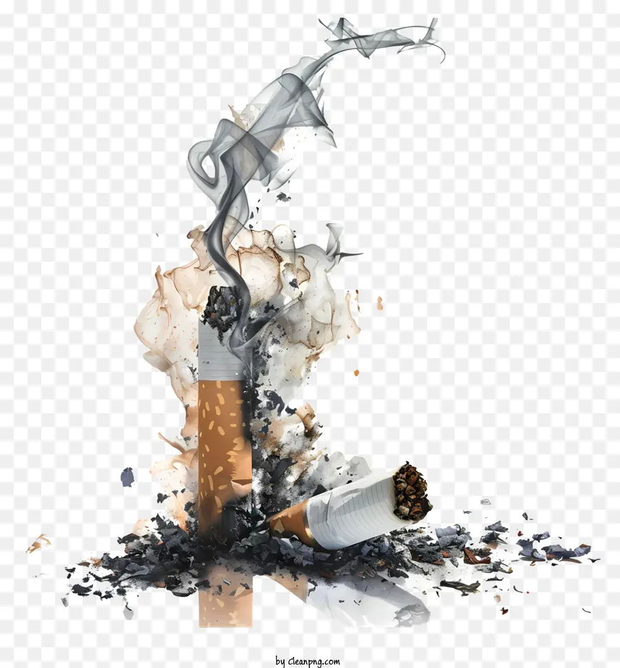 Derribar El Tabaco，Fumar PNG