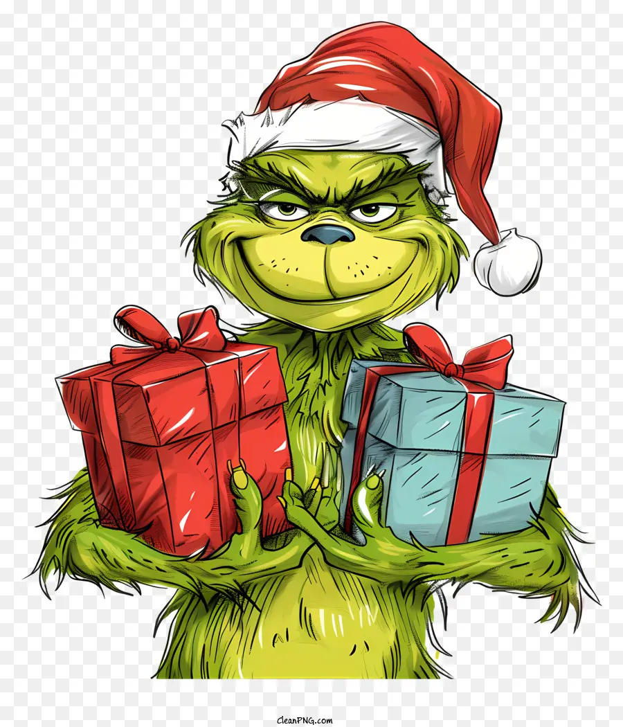 Grinch，La Historieta PNG