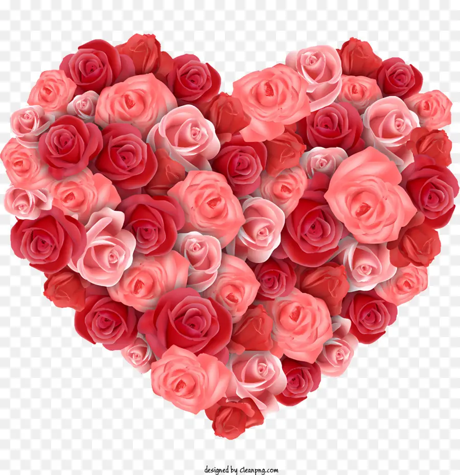 Rosas，Corazon De Rosas PNG