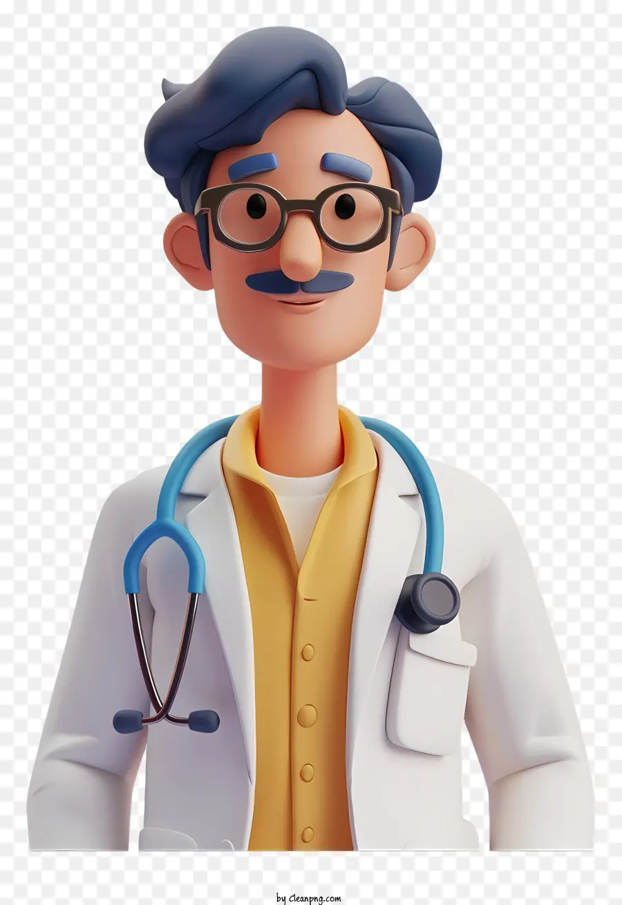 Médico，Personaje De Dibujos Animados PNG