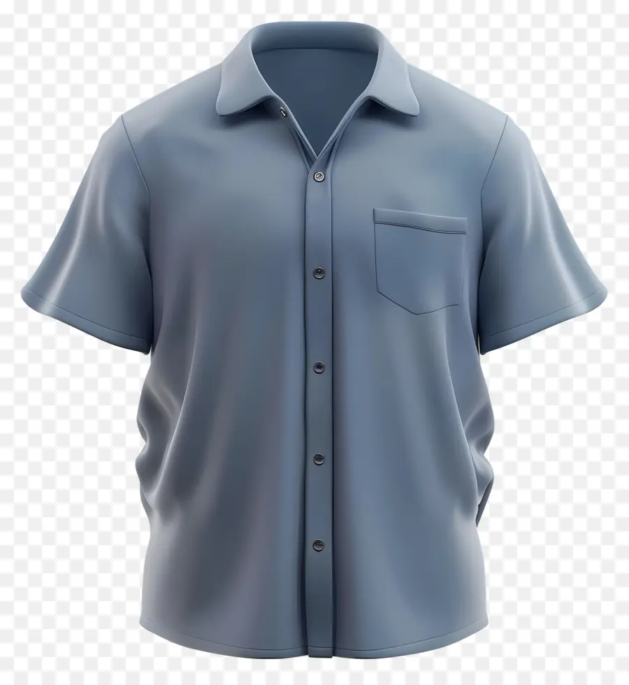 Camiseta，Camisa Azul Claro PNG