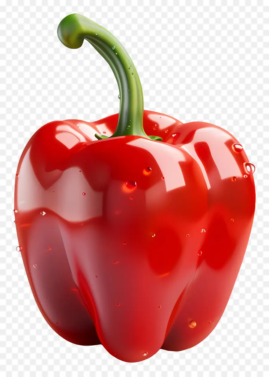 Pimiento Rojo，Red Bell Pepper PNG