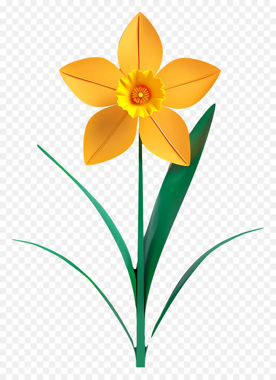 Narciso，Flor PNG