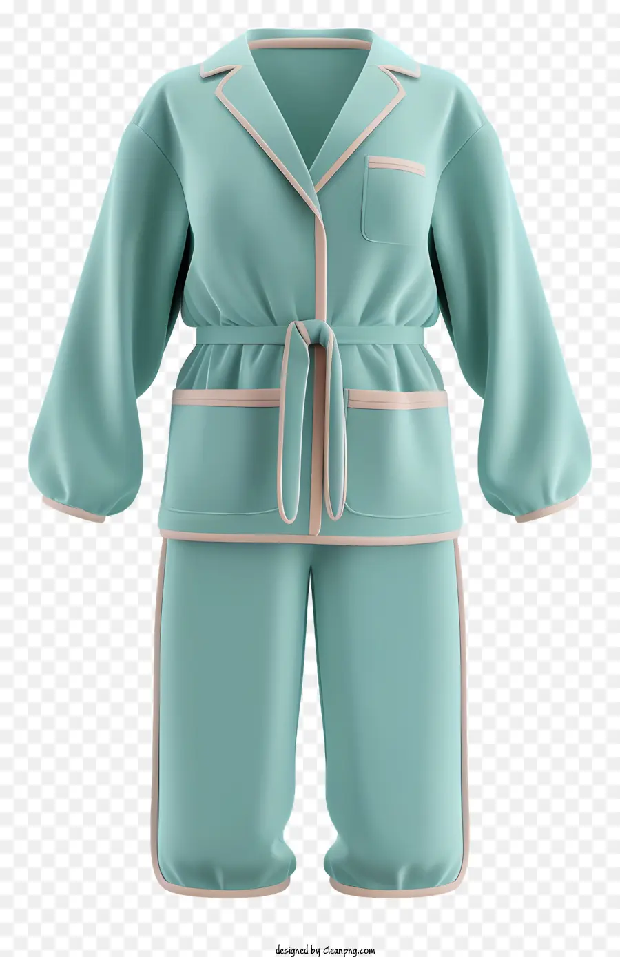 Ropa De Dormir，Mono Azul PNG