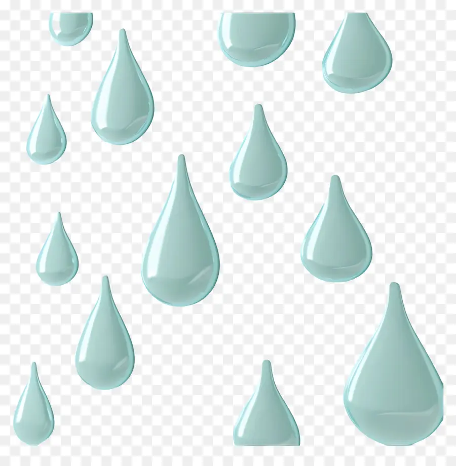 Raindrops，Gotas De Agua PNG