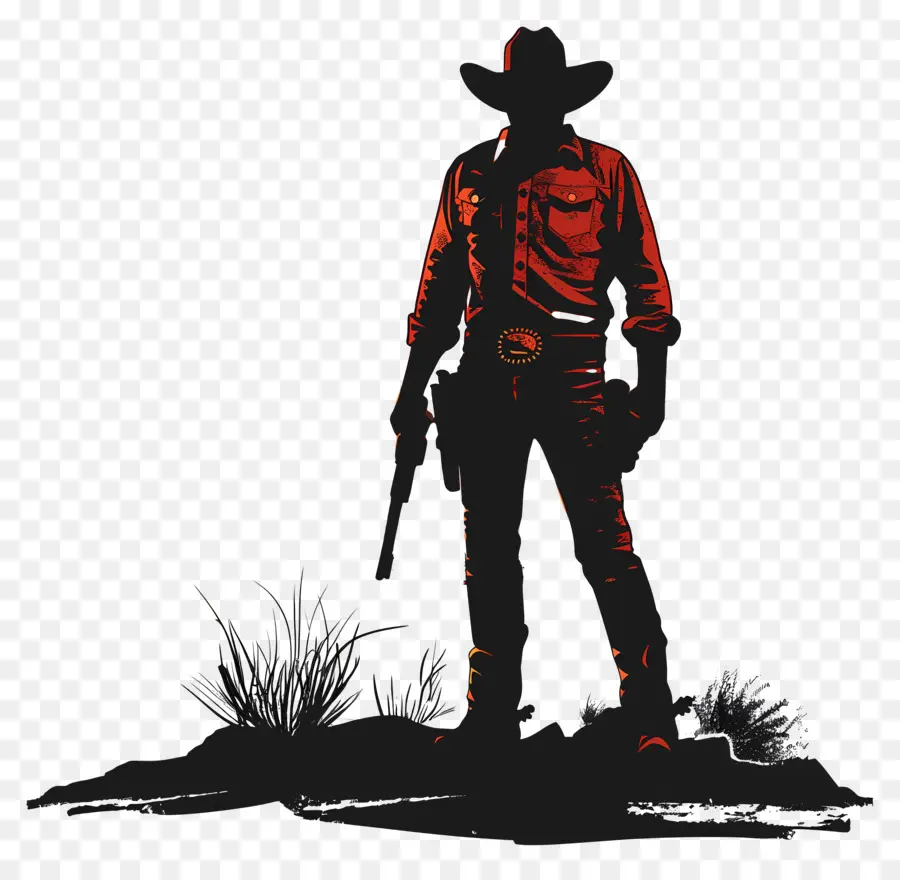 Vaquero，Silueta PNG