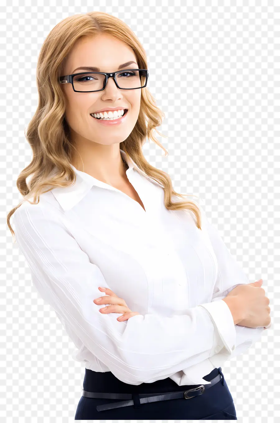 Gafas，Businesswoman PNG