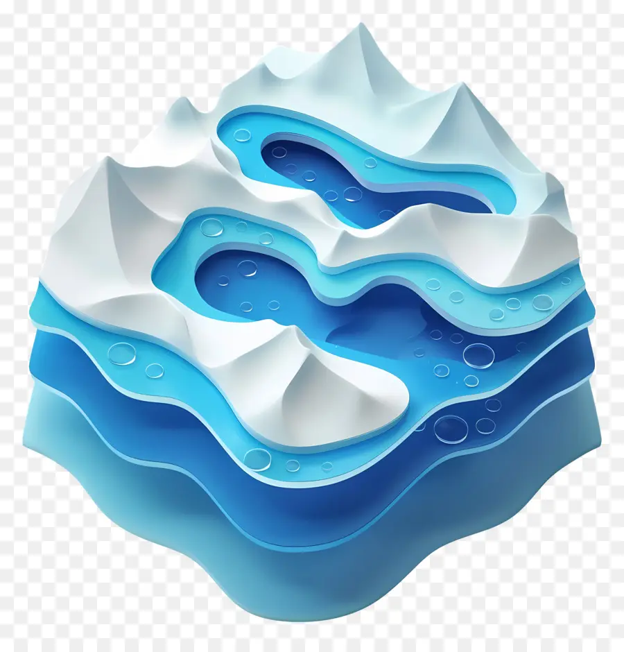 Agua，Iceberg PNG