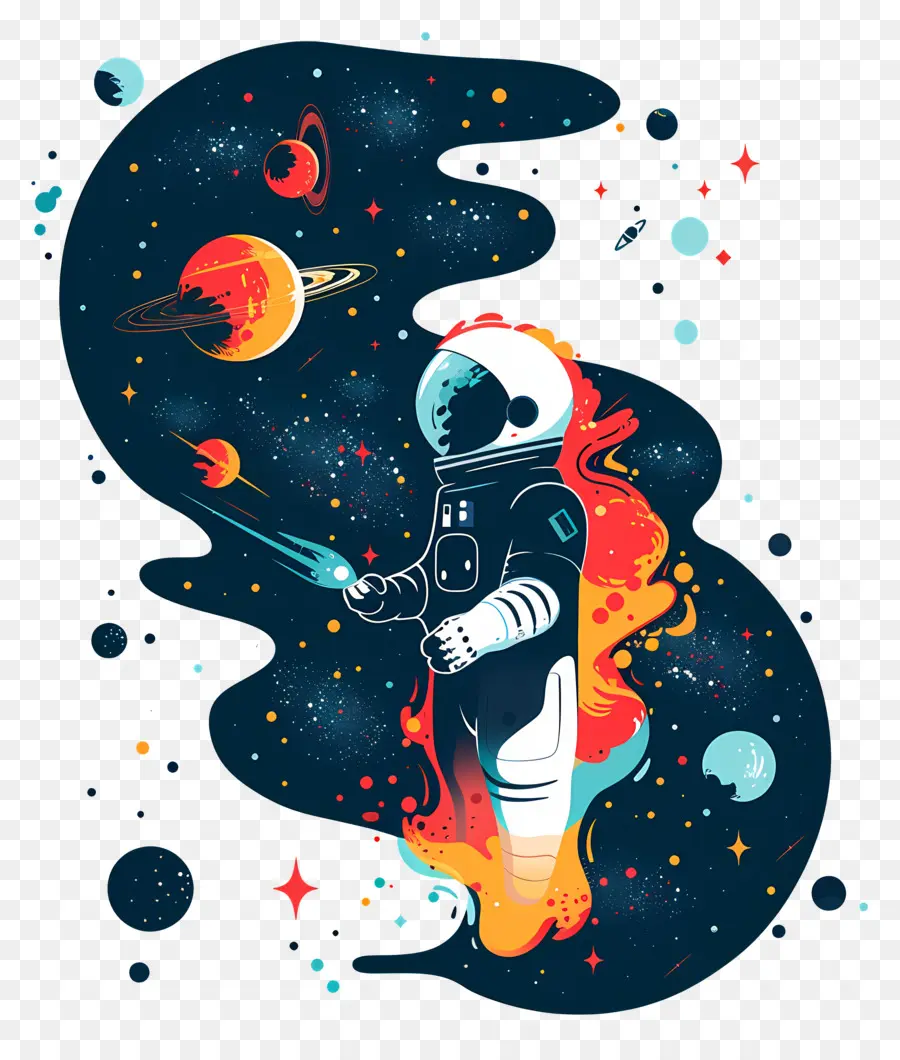 Universo，Astronauta PNG