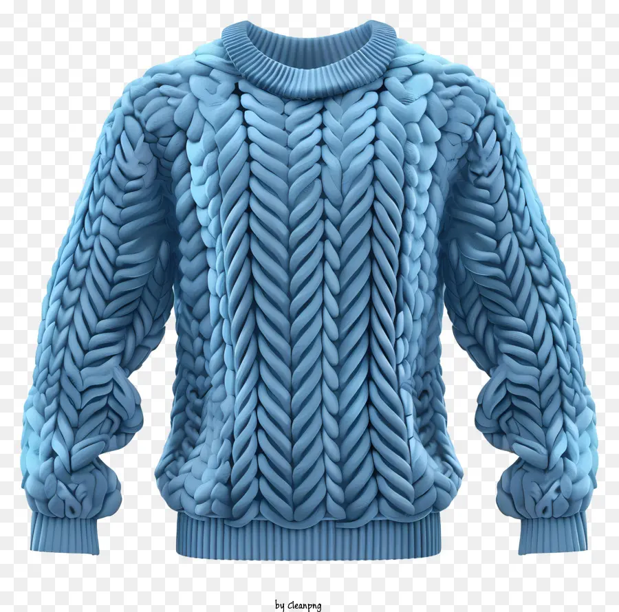 Suéter，Suéter De Punto Azul PNG