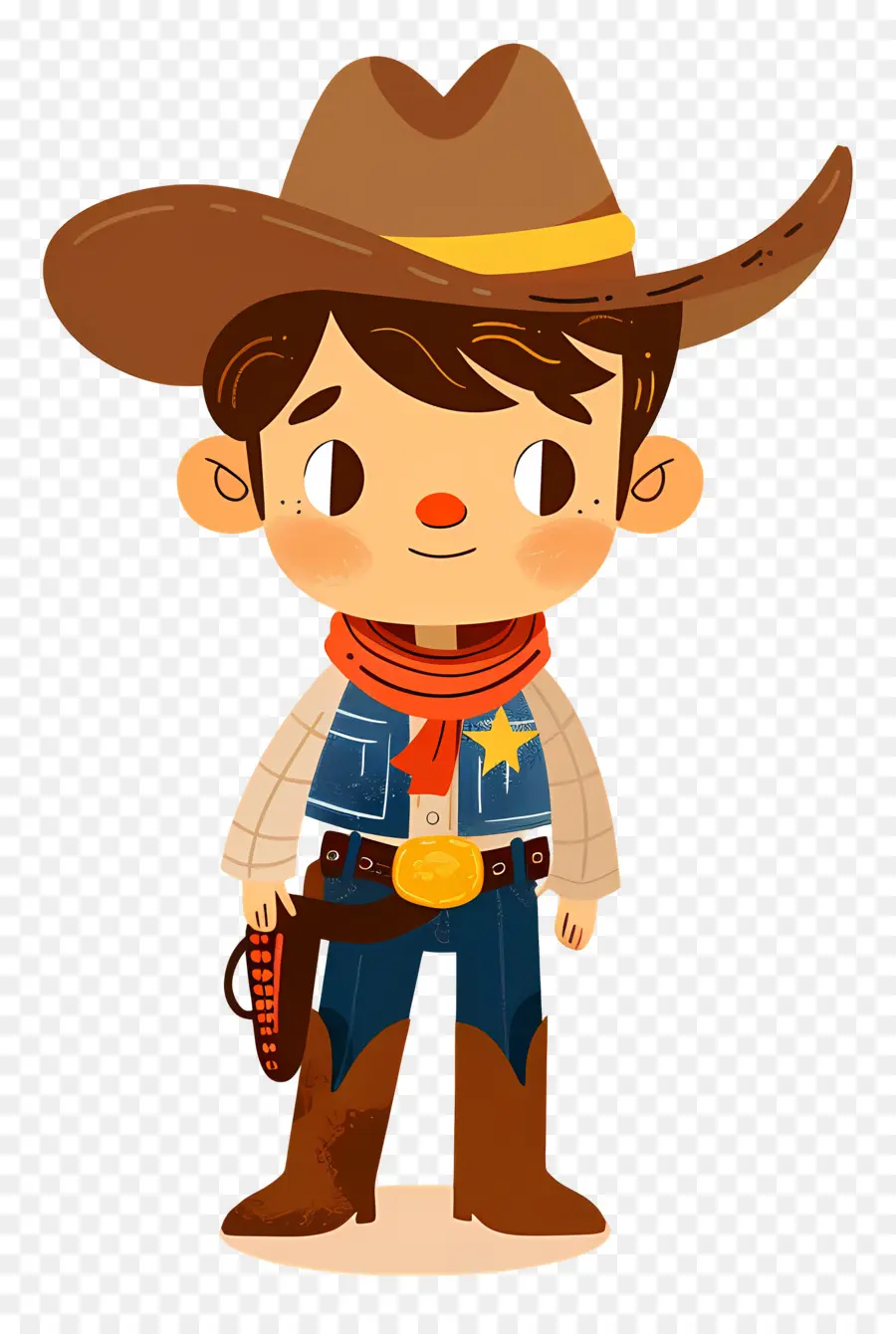 Vaquero，Personaje De Dibujos Animados PNG