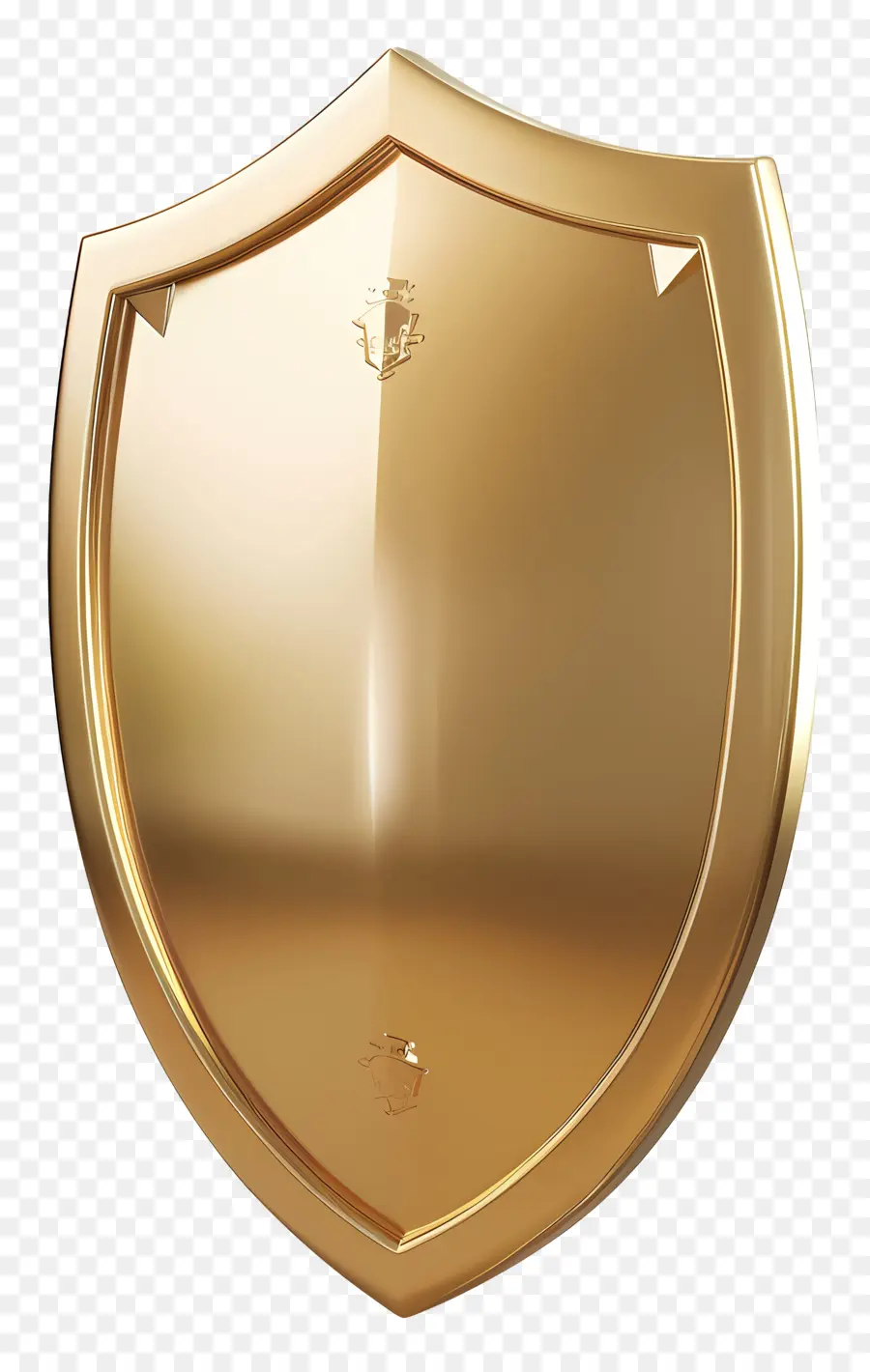 Escudo De Oro，Escudo De Metal PNG