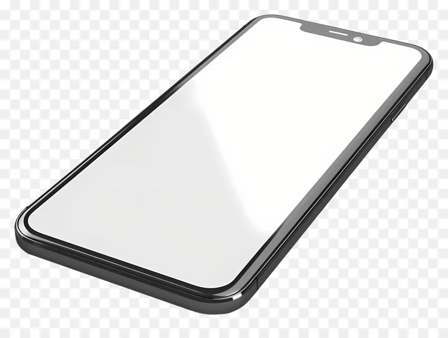 Smartphone，Pantalla En Blanco PNG