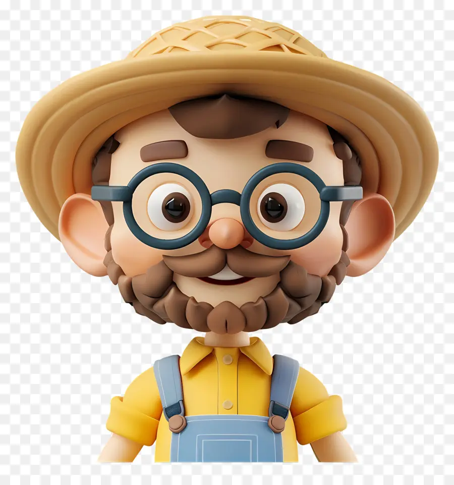 Agricultor，Personaje De Dibujos Animados PNG