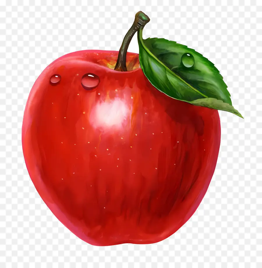 Apple，Acuarela PNG