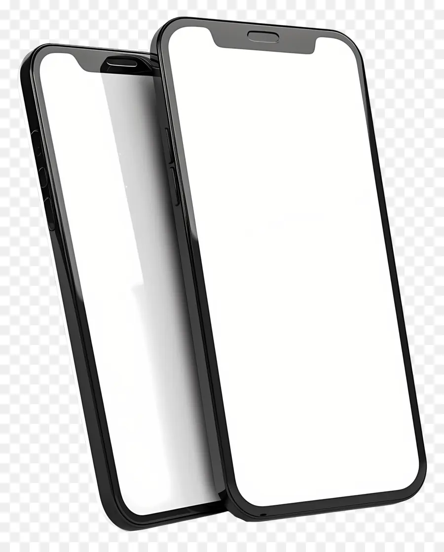 Smartphone，Pantalla En Blanco PNG