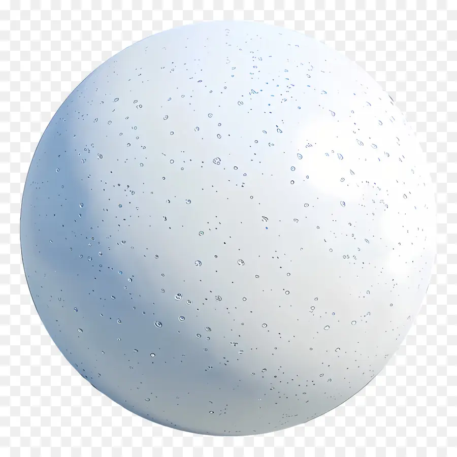 Bola De Nieve，Esfera Blanca PNG