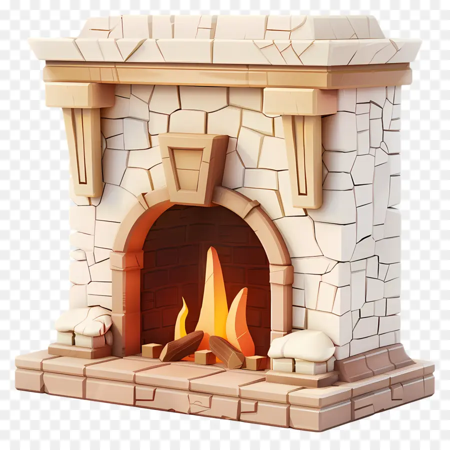 Chimenea，Chimenea De Piedra PNG