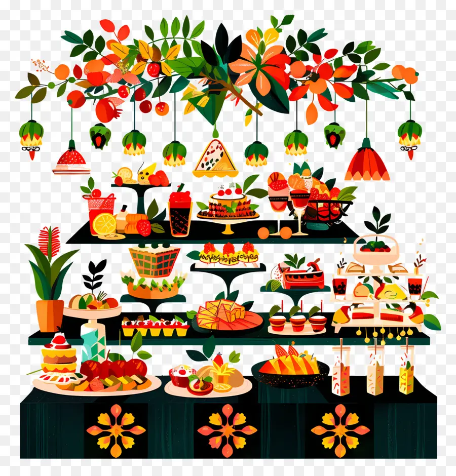 Buffet，La Pantalla De Alimentos PNG