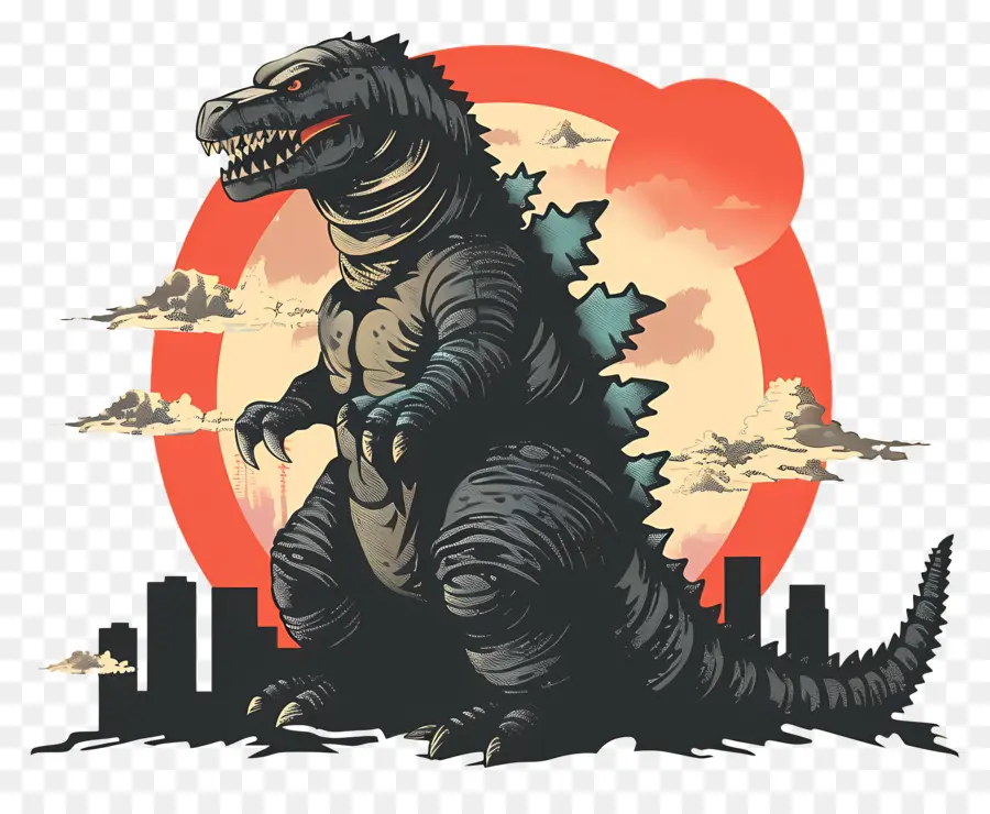 Godzilla，Monstruo Gigante PNG