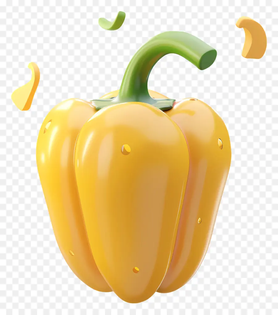 Pimiento Amarillo，Pimientos Rojos PNG